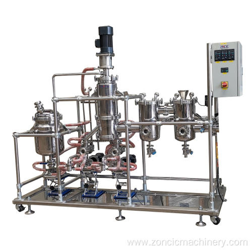 CBD oil thin flim modeculer distillation machine